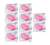 DECHOUS 15pcs Collagen Hydrating Lip Mask Pads for Daily Use Gentle Moisturizing Lip Care Treatment to Exfoliate Dead Skin