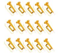 DECHOUS 15pcs Musical Trumpet Plastic Cheer Horn for Concerts Sports Games Parties Portable Fun Noise Maker