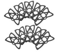 DECHOUS 15pcs Universal Phone Mount Holder for Motorcycle and Action Cameras, Abs Material with Silicone Security Bands, Versatile Compatibility and Wide Application Range