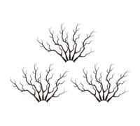 DECHOUS 16pcs Christmas Antler Headband Accessories in Coffee Colour, Lightweight Resin Material with Realistic Unique Design, Comfortable and Easy to Wear for Holiday Party and Christmas