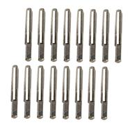 DECHOUS 16pcs Metal Lyre Harp String Nails Fine Workmanship Simple Installation Silver Accessories for Harpsichord and Dulcimer