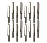 DECHOUS 16pcs Silver Metal Lyre Harp String Nails Zither Tuning Pins Musical Instrument String Studs for Harp Fixing and Lyre Accessories