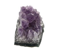 DECHOUS 1pc Natural Amethystine Crystal Cluster Ornament Lightweight Raw Stone for Home Decor and Use Unique Irregular Geode Specimen for Meditation and Focus