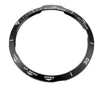 DECHOUS 1pc Stainless Steel Watch Bezel Ring Scratch-resistant Protective Cover with Metal Frame Easy Installation for Compatible Sports Watches