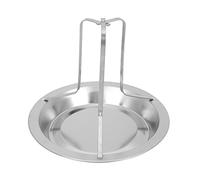 DECHOUS 1piece Grilled Rack for Outdoor Roast Chicken and Turkey Portable Stainless Steel Roaster Holder for Home Hotel and Restaurant Use Easy to Clean Convenient Multi-Purpose Cooking