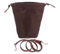 DECHOUS 1set Adjustable Brown Purse Strap Replacement with Wide Shoulder Bag Strap and Insert Bag Liner