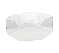 DECHOUS 1Set Portable Pet Safety Fence Panel Indoor Enclosure for Hamsters Turtles Small Animals Durable Playpen for Home Pet Store Use Exercise for