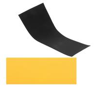 DECHOUS 2 Pcs Shoe Sole Protector Non-Slip Shoe Pads Rubber Black and Beige Each Cut-to-Size Quiet Walking Wear-Resistant