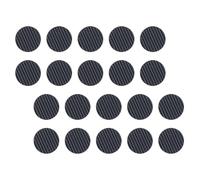 DECHOUS 20 Pcs Black Rubber Guitar Pick Grips Non-slip Pads Thin and Small Self-adhesive Grip for Guitar Picks to Stop Dropping