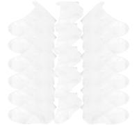 DECHOUS 200Pcs Disposable Foot Covers Thickened Clear Pedicure Socks Shoe Covers for Women Convenient Fit and Protection for Shoe Trying Daily Use