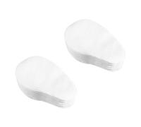 DECHOUS 200Pcs Household Eye Pads Mango Shape Breathable Lightweight Eye Papers for DIY Care Portable and Convenient for Travel Camping and Daily Use