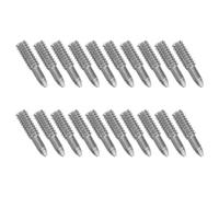 DECHOUS 20pcs Clarinet Screw Components Metal Flat Head Screws 7.5x2mm Instrument Repair Tools for Woodwind Instrument Maintenance and Hardware Replacement