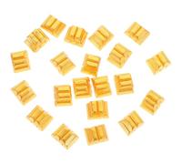 DECHOUS 20pcs Miniature Gold Bars Resin Dollhouse Decor, Realistic Mini Golden Bricks Models for Scene Layout Props and Dollhouse Accessories