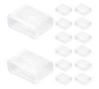 DECHOUS 20pcs Plastic Whistle Cover Whistle Caps Portable Design Easy to Disassemble and Install Simple Structure for Basketball Outdoor Use