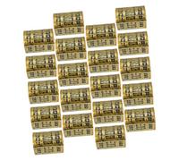 DECHOUS 20pcs Realistic Miniature Treasure Chest Box Small Favor Boxes for Treasure Hunt Party Supplies