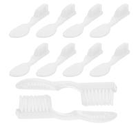 DECHOUS 20pcs Soft Bristles Mini Prison Toothbrush with Short Handle Anti-self- Design, Portable Oral Cleaning Tool for Detention and Mental Health Use