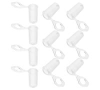 DECHOUS 20Pcs Trekking Pole Rubber Tips Replacement Non-Slip Soft Rubber Caps for Hiking Poles and Walking Sticks Sturdy for Outdoor Trail Use