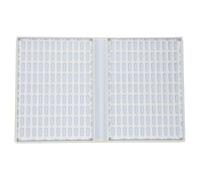 DECHOUS 216 Colors Nail Color Show Card Book with Fine Workmanship and Sturdy Plastic Material White Nail Polish Display for Professional Salon and Personal Use