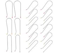 DECHOUS 24Pcs Hot Curler Clip Replacement Set with Stainless Steel Roller Jaw Clamps Secure Hair Roller Clips Suitable for Salon and Home Hair Styling