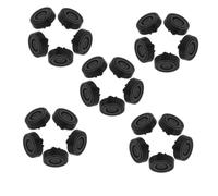DECHOUS 25pcs Computer Case Feet Pads for Desktop Tower and PC Chassis, Anti-slip Plastic Support Feet Non-slip Design to Raise Platform and Airflow Efficiency, for Gaming Setups