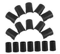 DECHOUS 25pcs Plastic Shelf Clips: 25mm Diameter Wire Shelving Shelf Lock Clips - Heavy Duty Shelves Locking Clamp for Easy Pipe Attachment - Shelving Sleeves Replacements