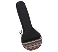 DECHOUS 26 Inch Banjo Shoulder Bag for 4-string Banjo with Full Protection against The Elements and Side Handle, Nonwoven Material Storage Pouch with Pocket for Sheet Music and Small