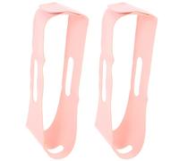 DECHOUS 2pcs Adjustable Anti Snore Chin Straps for Comfortable Breathing Correction, Elastic Cloth Snoring Aid for Unisex Use, Practical Sleep Solution to Reduce Snoring