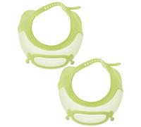 DECHOUS 2pcs Adjustable Shampoo Cap Bath Visor for Toddlers Boy Girl Hair Washing Shield Ear and Eye Protection for Bathing
