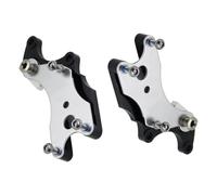 DECHOUS 2pcs Aluminum Alloy Bicycle Disc Brake Mount Adapters for Road Bikes Easy Conversion Kit with Vibration Reduction and Enhanced Safety for Stable Comfortable Riding