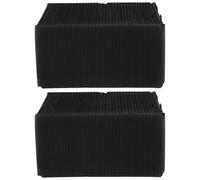 DECHOUS 2pcs Aquarium Filter Cube Activated Carbon Filter Media for Fish Tank Reusable Compact Cubes for Tropical Fish Tank