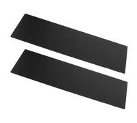 DECHOUS 2pcs Black Plastic Hair Foiling Boards with Ergonomic Grip for Hairstylist Essentials, Versatile Use in Professional Salon and DIY Projects Hair Coloring Tool