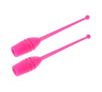 DECHOUS 2pcs Colorful Calisthenics Sticks for Adults Plastic Gymnastics Equipment for Dance Fitness and Rhythmic Training Safe and Lightweight Exercise Tool for Beginners