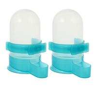 DECHOUS 2pcs Dove Water Kettles Automatic Drinking Bowl Detachable round Pp Material 500ml Capacity Home Decoration for Pigeons and Birds