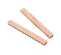 DECHOUS 2Pcs Dual Coil Humbucker Pickup Spacers for Electric Guitar, Maple Wood Material, Beige Color, Replacement Guitar Pickup Parts for Humbucker Mounting and Adjustment