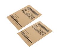 DECHOUS 2pcs English Mahjong Instruction Guidebook Antique Style Rule Book for Beginners and Enthusiasts Clear Printing Mahjong Learning Manual for Social Play and Competitive Gaming