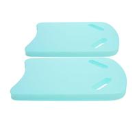 DECHOUS 2pcs EVA Kick Boards Swimming Float Training Aid for Beginners Lightweight Swim Pull Board for Back Shoulder Arm Strengthening Pool Use Green