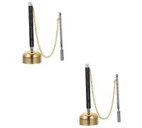 DECHOUS 2pcs Flexible Chime Dharma Utensil for Temple Rituals Portable Buddhist Instrument Simple Design for Meditation and Chanting for Buddhist Friends