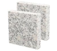 DECHOUS 2pcs Granite Cooling Board Marble Pet Summer Mat for Hamsters Rabbits Chinchillas Scratch-resistant Sleeping Pad Active and Physical Heat Dissipation