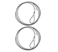 DECHOUS 2pcs Heavy-duty Steel Wire Basketball String Net Replacement Rope for Outdoor and Indoor Use, Enhancing Shooting Experience for Players and Basketball Enthusiasts at Homes