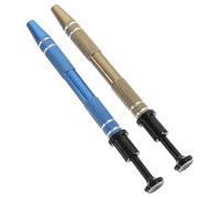 DECHOUS 2pcs Ic up Tool Small and Lightweight 4-Prong Grabber Metal Grabber with Internal Spring Design for Gemstone and Ic Chip Extraction