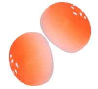 DECHOUS 2pcs Makeup Powder Puff: Unique Bread Shaped Powder Puff - Non-absorbent Foundation Makeup Sponge Blender For Dry-wet Use Cosmetic
