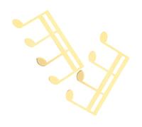 DECHOUS 2PCS Metal Music Score Page Clips for Piano and Guitar Sheet Music Holders and Keyboard Stands