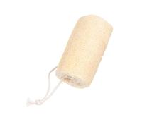 DECHOUS 2Pcs Natural Loofah Bath Brush Set with Rope, 12.5Cm Length and 6-7Cm Diameter, Exfoliating Body Scrubber for Shower and Back Cleaning in Bathroom