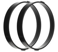 DECHOUS 2pcs Plastic Path Paving Moulds for Garden and Landscaping, Reusable Round Pavement Molds for Creating Patterned Walks and DIY Patio Stepping Stones