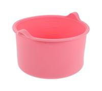 DECHOUS 2pcs Reusable Wax Melt Liner Silicone Bowls Capacity Double Handles for Safe Touch for Wax Heater Machines and Hair Removal
