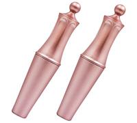 DECHOUS 2pcs Rose Gold Magnetic Eyeliner Portable Liquid Liner for False Safe Daily Use Eye Makeup