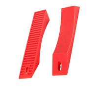 DECHOUS 2Pcs Silicone Deadlift Bar Jack Pads Non-slip Weight Lifting Barbell Cushions for Home Gym and Fitness Protect Floor Pressure and Enhance Safety