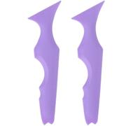 DECHOUS 2pcs Silicone Eyeliner Stencil Tool for Women, Multifunctional Eye Makeup Aid to Create Shaped Eyeliner, for Eyeshadow and Face Mask Application