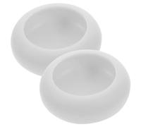 DECHOUS 2pcs Silicone Protectors for Teapot Lid Knob Tea Pot Lid Handle Anti-scalding Protector White High-Grade Silicone Non-Slip Easy to Remove for Tea Lovers Handling Hot Pots