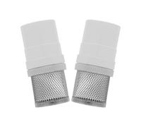 DECHOUS 2pcs Stainless Steel Pipeline Strainer Filter for 1 Inch/dn25 PVC Water Pump, Washable Mesh Filter for Residential and Garden Pumps, Suitable for Household Water Systems